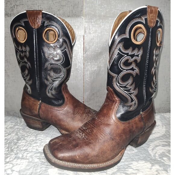 Ariat Crossfire Square Toe Men\'s Boots Sz 10EE main image 9
